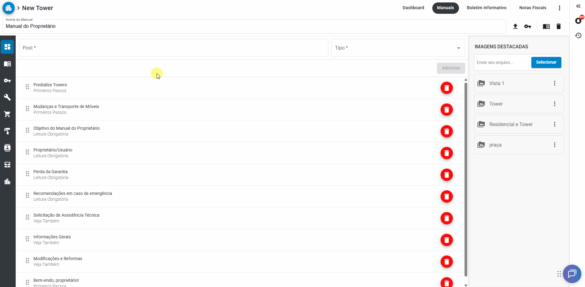 Como anexar documentos nas unidades01