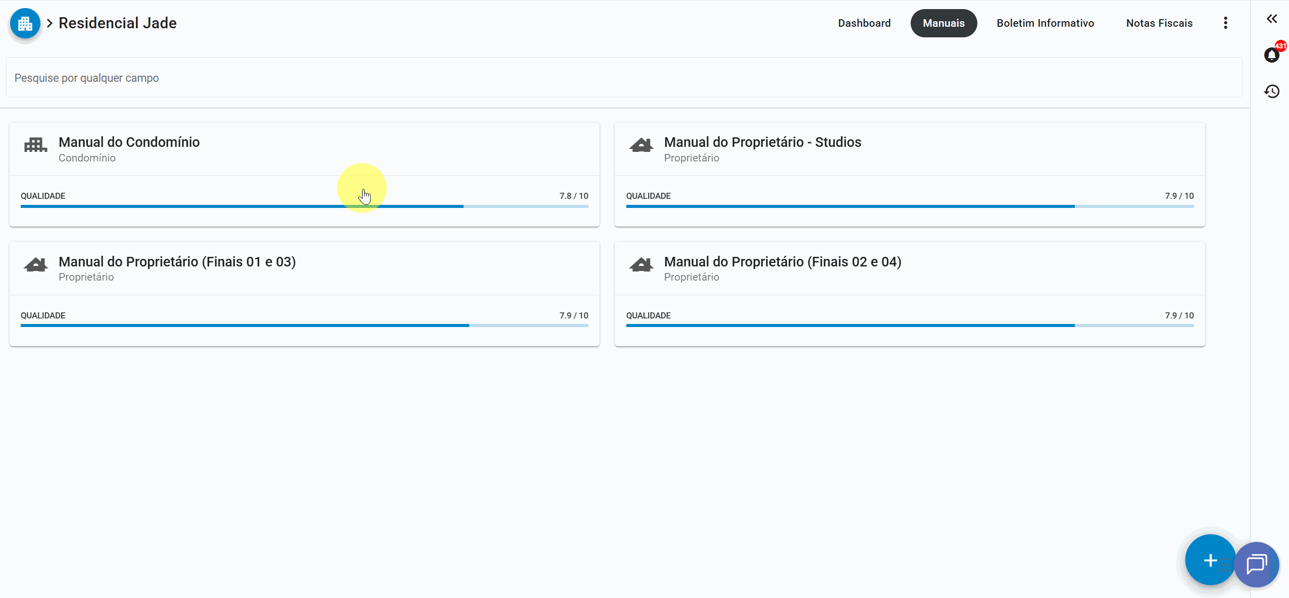 como adicionar um documento dentro de uma pasta.