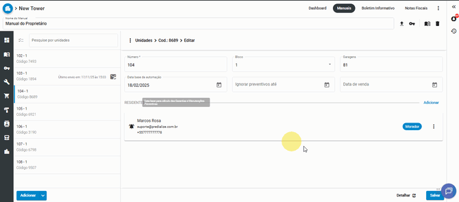 excluir usuario final