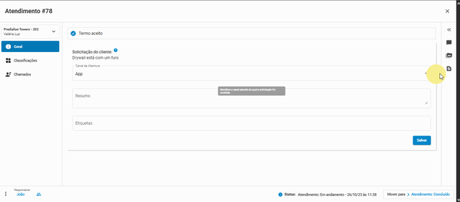 midias no detalhamento dos cards