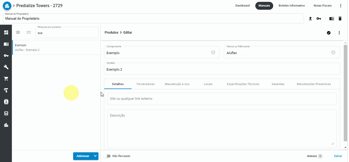 vincular fornecedor sistema produto 2